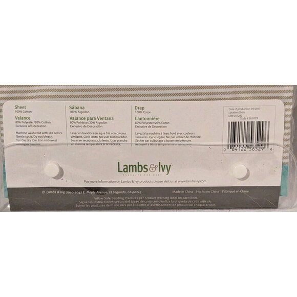 NIP Lambs & Ivy Window Valance Nursery Giraffe Baby Curtain Yoo Hoo Collection - Picture 7 of 9